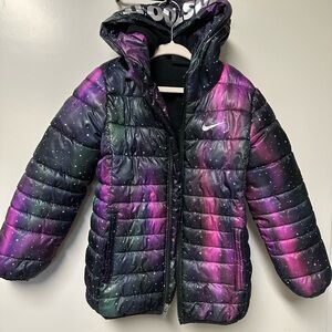 Nike Galaxy Print Puffer Jacket - 4T
